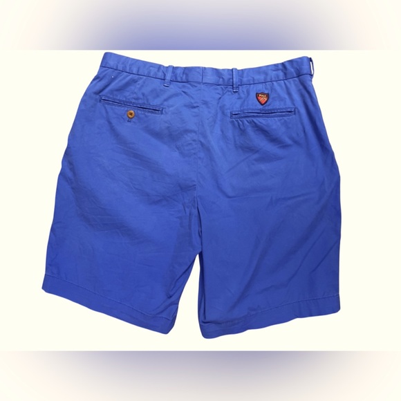 Vintage men’s blue polo golf shorts size 35” - Picture 2 of 6